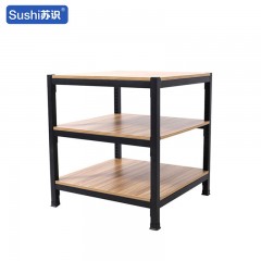 苏识 重型货架 超市商场促销展示架置物架 长宽高100*100*85cm三层（套）6220026