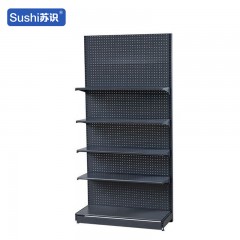 苏识 单双面货架 便利店超市文具店零食店货架 单面主架90*41*190（套）6220032