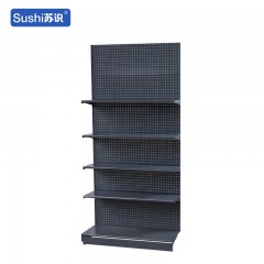 苏识 单双面货架 便利店超市文具店零食店货架 单面副架90*41*220（套）6220035