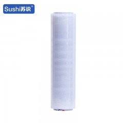 苏识 打包装膜拉伸膜彩色缠绕膜 50cm*480米 8.0斤 透明 卷 2470409