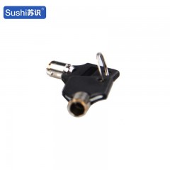 苏识 WJ0022 电力表箱锁 35梅花塑钢锁通用钥匙物业户外挂锁 梅花钥匙