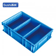 苏识 分隔箱分隔片 适用600×400×160mm分隔箱 蓝色 分隔片10个装 2210001