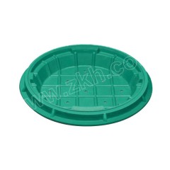 苏识 圆形复合树脂下沉式井盖 CPJφ700 外形尺寸φ700×130mm 绿色 1个