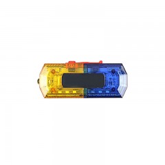 苏识 LED充电肩灯 SS-CDJD07 910×380×320mm 黄蓝色 金属夹 个