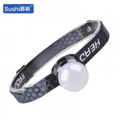 苏识 6550 多功能帽夹灯带磁铁挂钩头灯 （计价单位：台）黑色