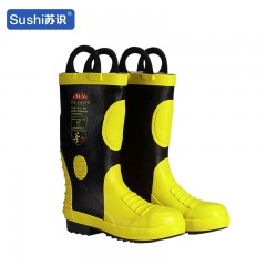 苏识 02款抢险救援训练防护绝缘防刺消防靴 41码 双 3521024