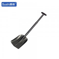 苏识 除冰铲铝合金户外野营登山除冰铲可伸缩 黑色54-82CM 把 4160194