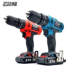 博霸BOBA  21V双电冲击电钻套装A106+配件 单位：套